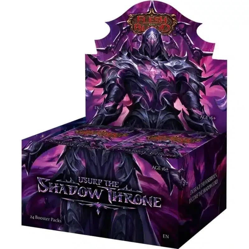 Flesh & Blood TCG - Usurp the Shadow Throne Booster Display (24 Packs) - EN