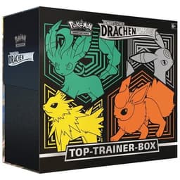 PKM - Schwert und Schild 7 Top-Trainer Box (DE) — Evoli - Orange/Grün