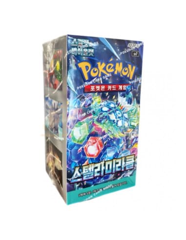 Pokémon Escarlata y Púrpura 7 Stellar Miracle (Corona Astral): Caja de Sobres (30) Coreano