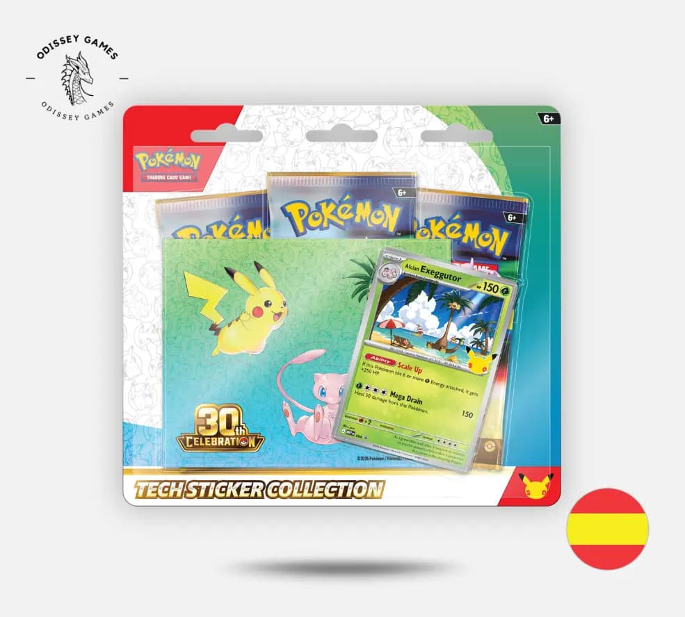 Colección con pegatinas especiales de Celebración 30.º Aniversario — Español
