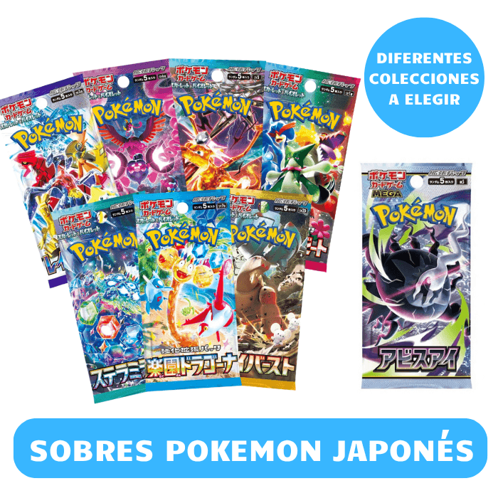 Sobres Pokemon Japonés Diferentes Colecciones