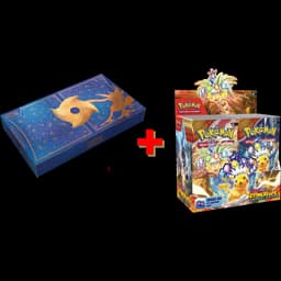 Pokémon - Pack 1 Display EV8 FR + 1 Coffret Collection Ultra Premium : Amphinobi EX - FR
