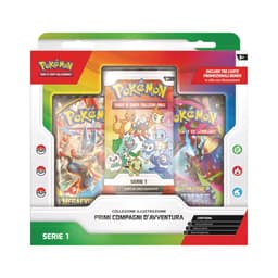 Pokemon - Collezione Illustrazione Primi Compagni D'avventura Serie 1 (ITA)