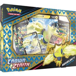 Pokémon Crown Zenith SS12.5 V Box — Regieleki V — Inglés