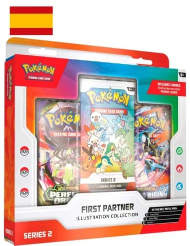 Caja de Cartas Pokémon Primer Compañero 2ª Edición | Caja Oficial Español