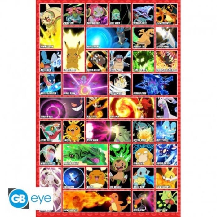 Poster Pokemon 91.5x61cm