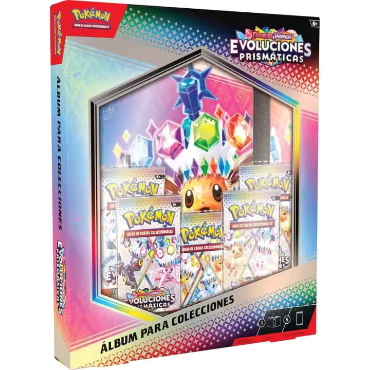 Prismatic Evolution Álbum para Colecciones Español