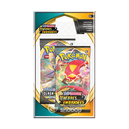 Booster sous Blister | Pokémon | Épée et Bouclier | Ténèbres Embrasées (EB03) | 🇫🇷 — Scolocendre