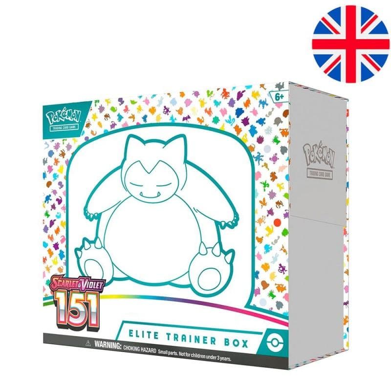 Caja de Entrenador de Élite Snorlax 3.5 Pokémon Escarlata y Púrpura