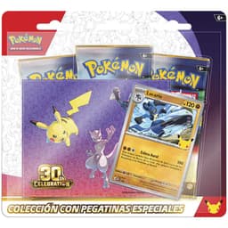 Blister 3 Sobres 30 Aniversario | POKÉMON | Español — Lucario