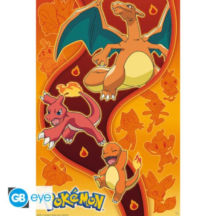 Poster Pokemon Evoluciones 91.5x61cm
