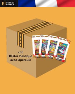 Pokémon - Case 36 Boosters Sous Blisters - EV08 Étincelles Déferlantes - Version Française