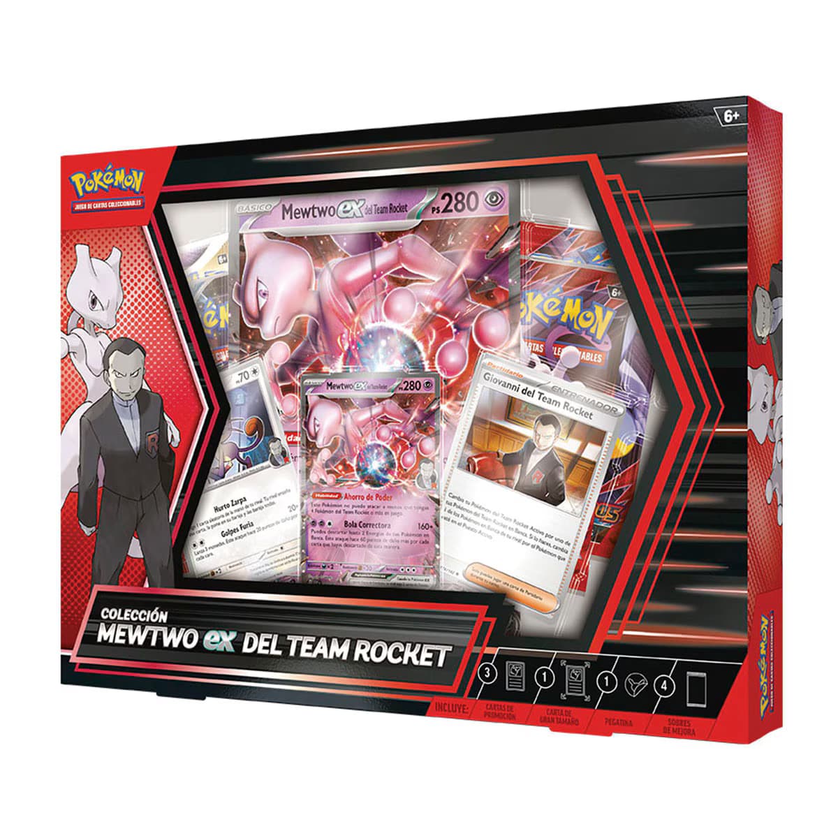 Carta coleccionable Caja EX Pokémon TCG Bandai