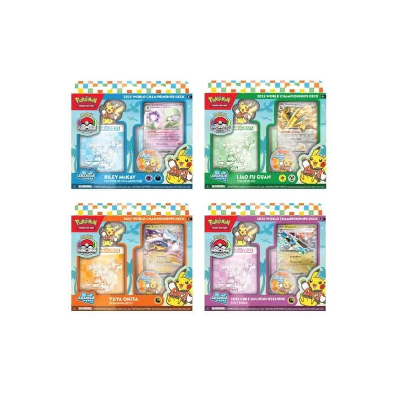 Battle Deck Pokemon World Champions Decks Ingles