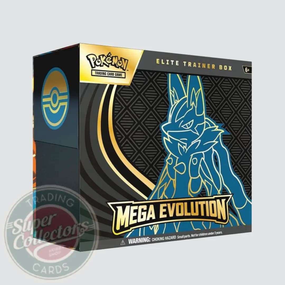 Pokémon Megaevolution - Elite Trainer Box (Inglés, Lucario)
