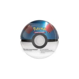 Pokémon Pokeball Tin Herbst 2024 (DE) Superball (Blau/Rot)