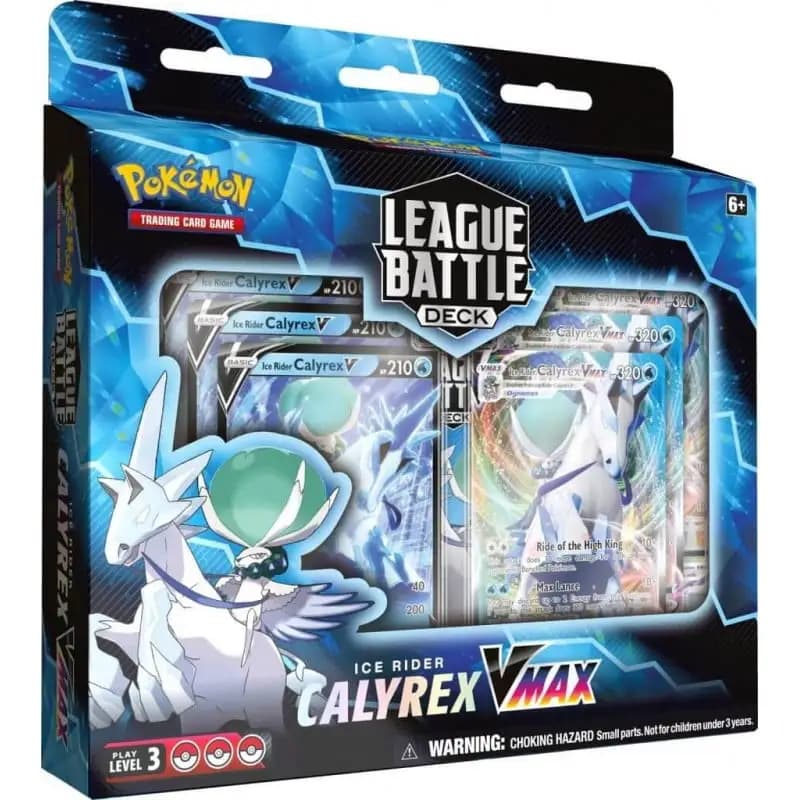 League Battle - Calyrex V MAX - AZUL - Inglés