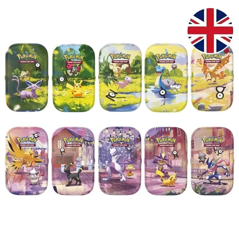 Pack 2 Sobres Pokemon 30th Celebration Ingles + Mini Lata Sorpresa