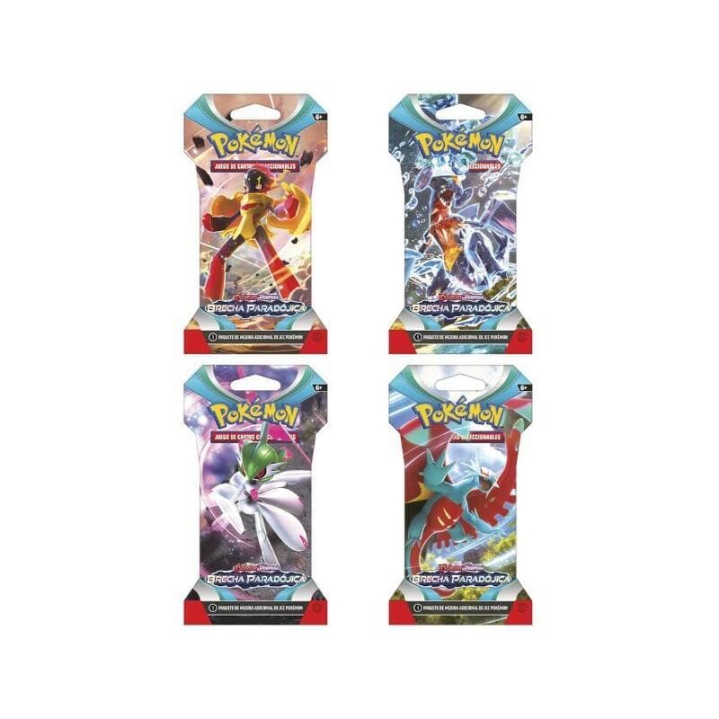 Sobres Pokémon en Blísters Paradox Rift Escarlata y Púrpura