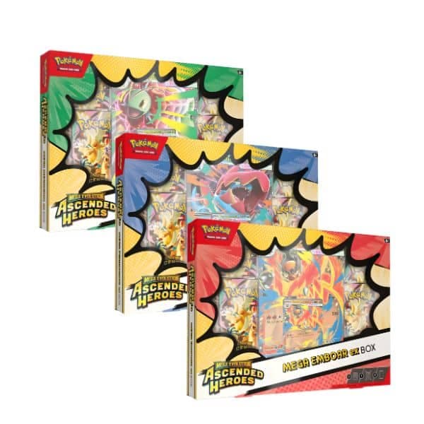 Heroes Ascendentes Premium Mega EX Box — Español