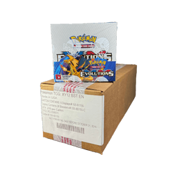Pokemon XY Evolutions 6 Booster Box Case — Inglés
