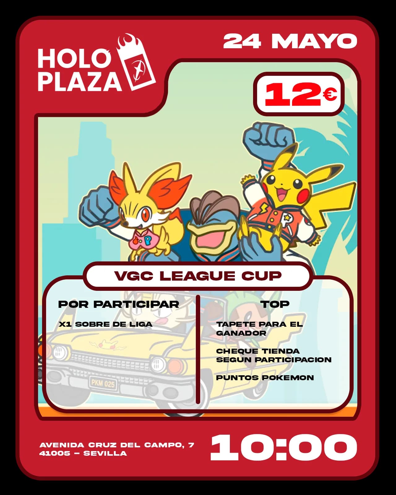 Pokémon VGC League CUP 24 Mayo