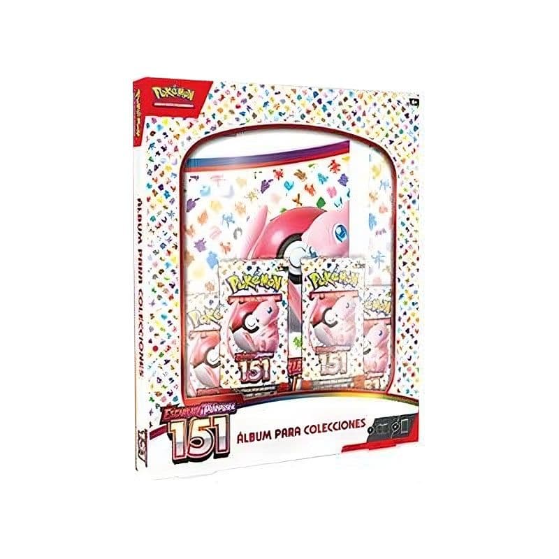 Pokémon JCC: Escarlata y Púrpura 151 - Álbum Para Colecciones