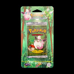 Booster sous Blister | Pokémon | 2ème Édition | Jungle | Grodoudou | 🇫🇷