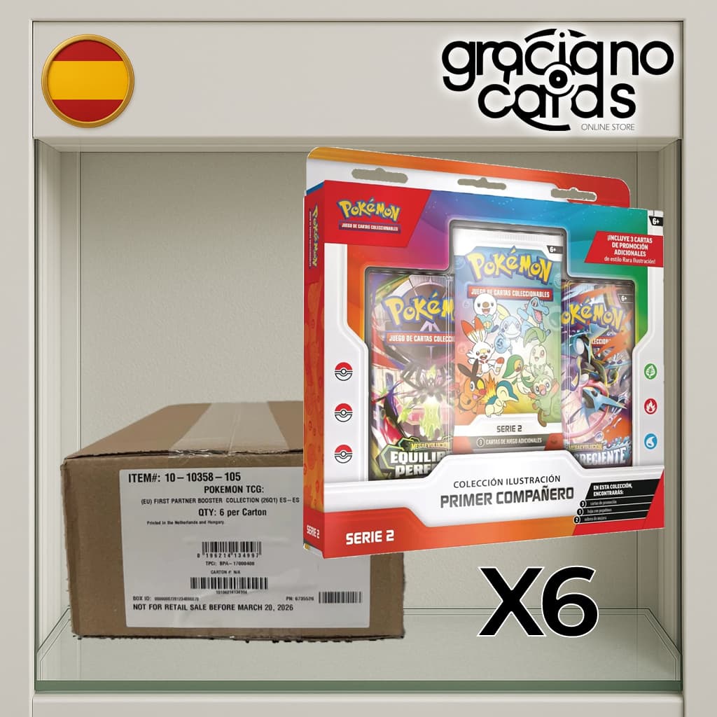 First Partner Serie 2 | Cartas Pokémon | 2026 — case-sellado