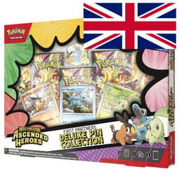 Deluxe Pin Collection Héroes Ascendentes y Ascended Heroes — Inglés