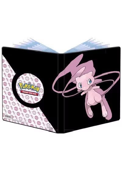 Stor mappe med pokemonmotiv (Mew) (9 kort pr. side)