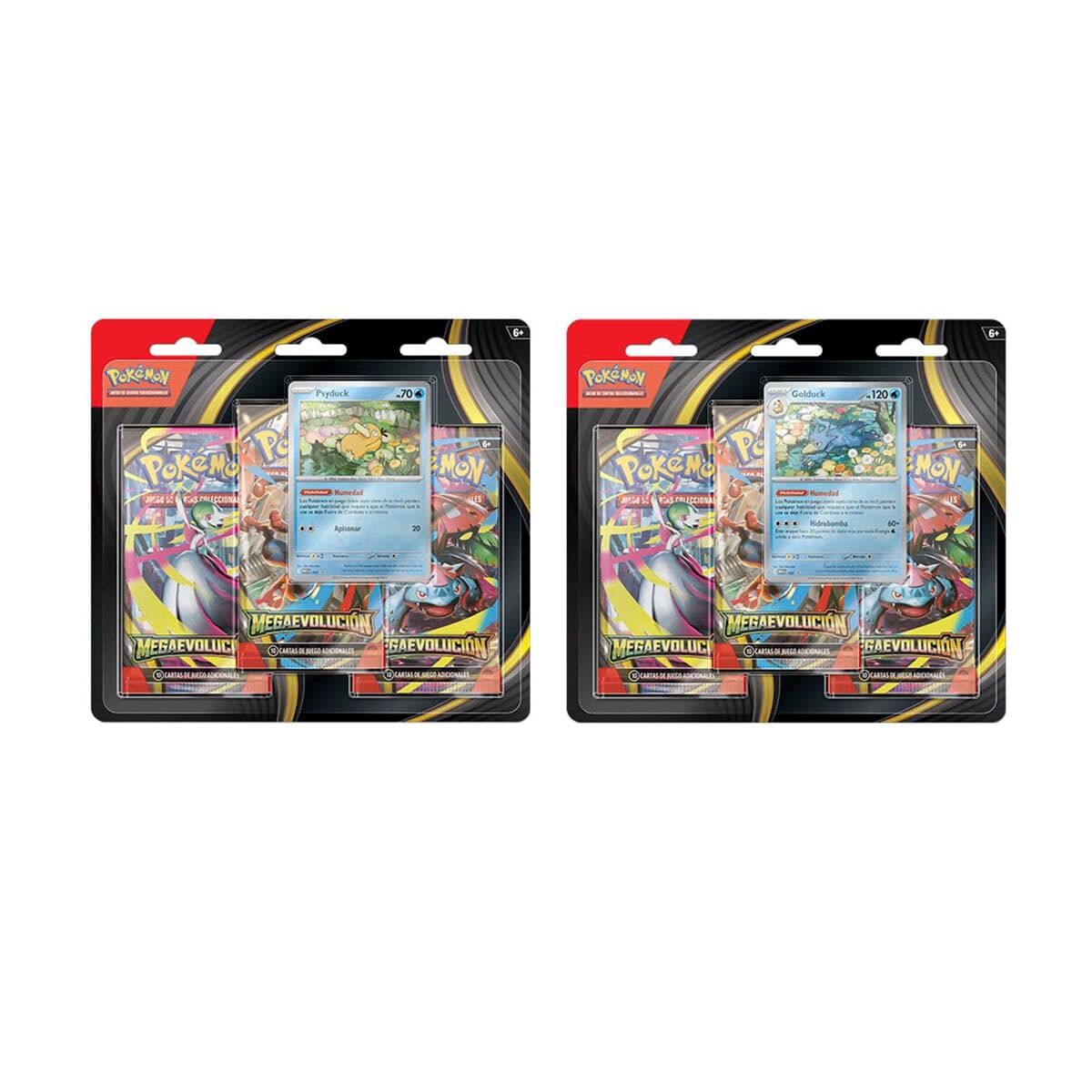 Carta coleccionable Pack de 3 Sobres Pokémon Bandai