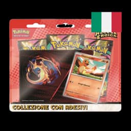 Megaevoluzione: Ascesa Eroica - Collezione con Adesivo Mega Charizard Y (IT)