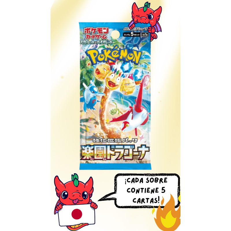 Sobre Pokemon TCG Paradise Dragona Japonés