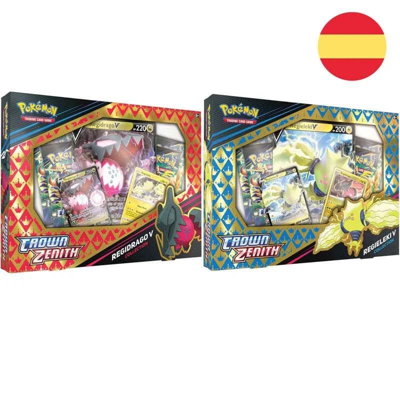 Blister Regidrago V & Regieleki V Cenit Supremo - Crown Zenith