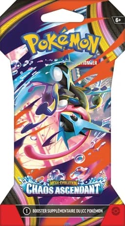 Pokémon - Booster Blister ME04 - Méga-Évolution : Chaos Ascendant