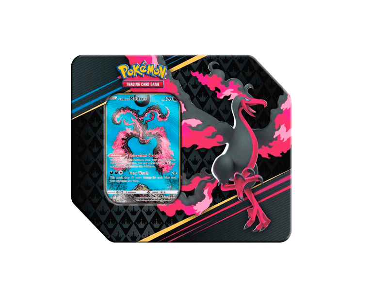 Pokemon TCG Crown Zenith Tin - Moltres (INGLES) US Version