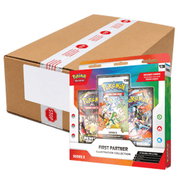 First partner Series 2 Illustration Collection | POKÉMON | Español (Primer Compañero) — Case Sellado (x6 First Partner 2)