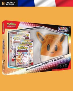 Pokémon - Coffret Pochette Accessoires Évolutions Prismatiques EV08.5 - Version Française