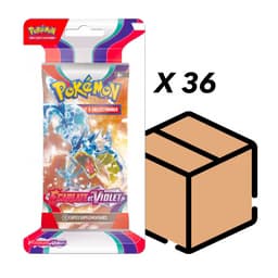 Case de 36 Blisters Pokémon Écarlate et Violet – EV1 FR