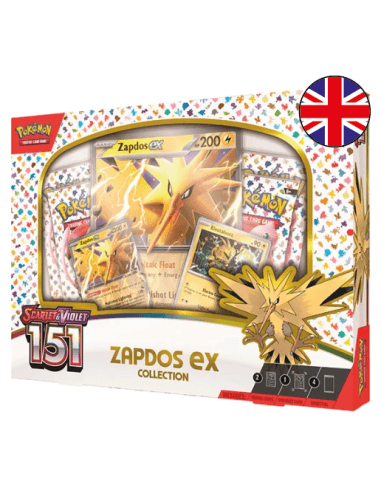 POKEMON TCG - SCARLET & VIOLET 151 - ZAPDOS EX BOX COLLECTION