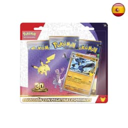 Pokémon TCG - Celebración 30.º Aniversario - Colección con pegatinas (Español) — Lucario