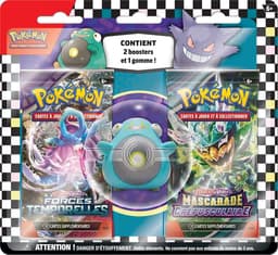 Pokémon - Pack de 2 boosters + Gomme - Été 2024 "C'est la Rentrée" : Ampibidou — Francés