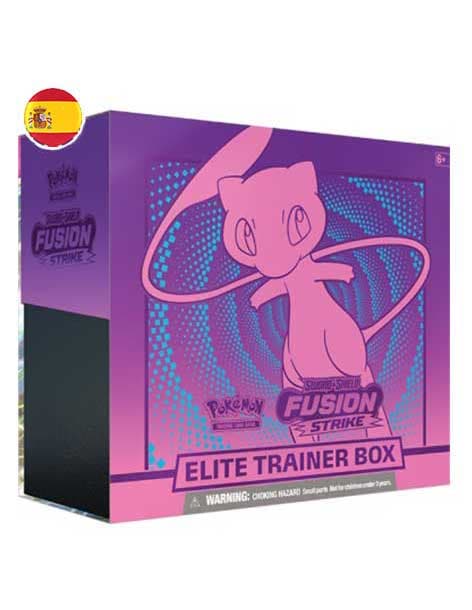 CAJA DE ENTRENADOR ÉLITE - GOLPE FUSIÓN - POKEMON ESPADA Y ESCUDO 8