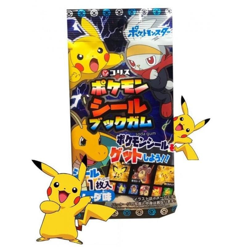 Chicle Pokemon sobre 3.5gr