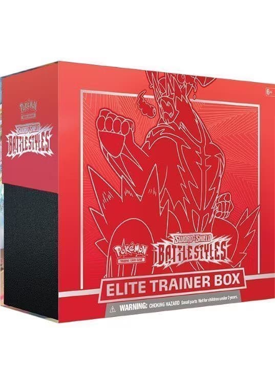 Elite Trainer Box - Rød - SWSH Battle Styles — Inglés