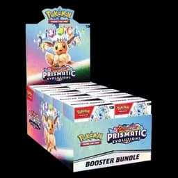 Pokemon Prismatic Evolutions Bundle 6 Bustine ENG- Sealed Box da 10