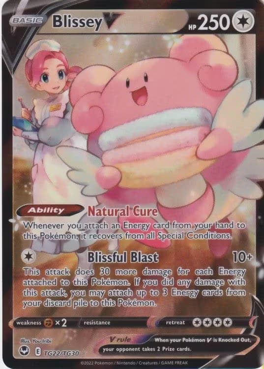 Blissey V (Pokemon Center Lady) - TG22/TG30