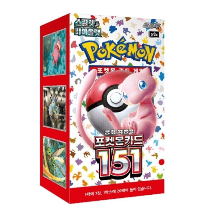 Pokemon 151 Korean Booster Box [KR]