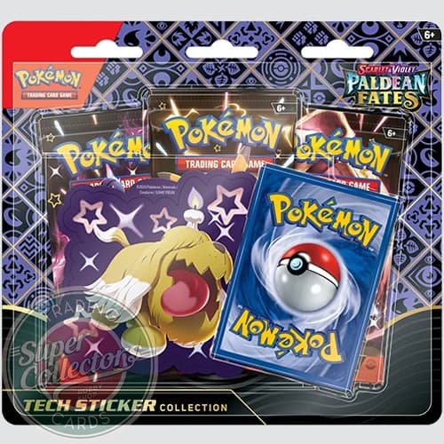 Pokémon Paldean Fates - Tech Sticker Collection (Inglés)